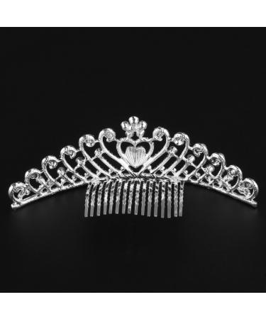 Frcolor Wedding Bridal Tiara Crown - Rhinestone Princess Headpiece with Comb for Perfect Bridal Look - Buy Online on SooperMarket.com