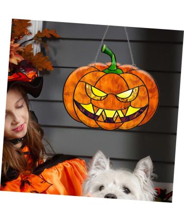 Operitacx 1 set Door Front Ornament Decor Decoration of Hanging Pendant Festival Home Halloween Party Pumpkin - Buy Online on SooperMarket.com
