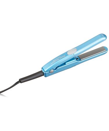 BaBylissPRO Nano Titanium Mini Straightening Iron 0.5 Inch w pouch