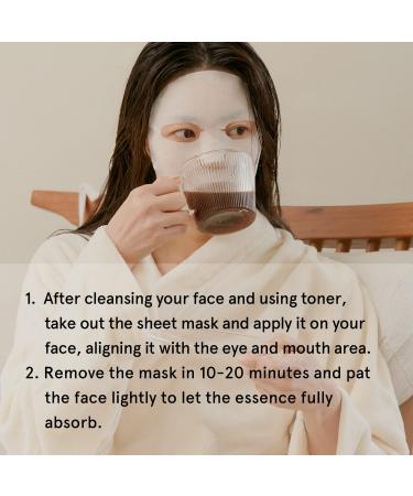 ONE THING Vitamin Brightening Mask - 5 Sheets | Niacinamide & 12 Vitamins | Brightening Facial Sheet Mask for Dull Skin & Dark Spots | Vegan Korean Skin Care - Buy Online on SooperMarket.com