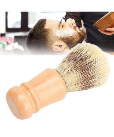 Men's Wooden Handle Shaving Brush - Soft Beard Brush for Home & Barber Use | International Shipping - Buy Online on SooperMarket.com