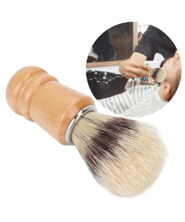 Buy Salon Shaving Brush | Dense Hair & Skin-Friendly Wooden Handle for Men | Ideal for Home Use - International Shipping Available - Buy Online on SooperMarket.com