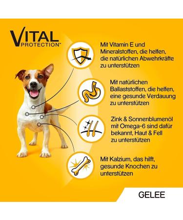 Pedigree Multipack - 3.6KG Mixed Jelly Selection (Chicken Beef Liver Poultry Lamb) - 4 Varieties for Dogs - International Shipping Available - Buy Online on SooperMarket.com