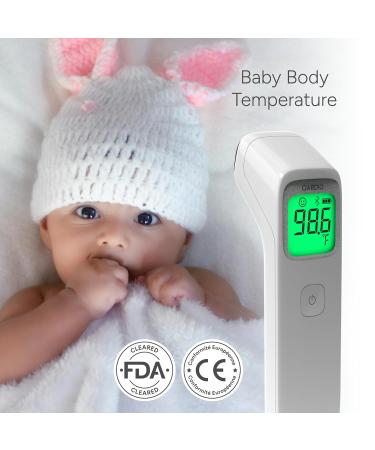 QardioTemp 2 Bluetooth Non-Contact Forehead Thermometer - Fast & Accurate for Babies & Adults | FSA/HSA Eligible - Buy Online on SooperMarket.com