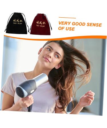 Sosoport 2pcs Hair Dryer Storage Bag Duffle Bag for Travel Styling Tools Appliances Travel Bag Hotel Supplies - Buy Online on SooperMarket.com