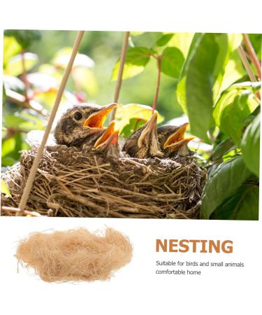 Yardwe BAST-Grasseide Gift Box for Wild Birds | Nesting Materials & Accessories | 22x12x4 cm - Buy Online on SooperMarket.com