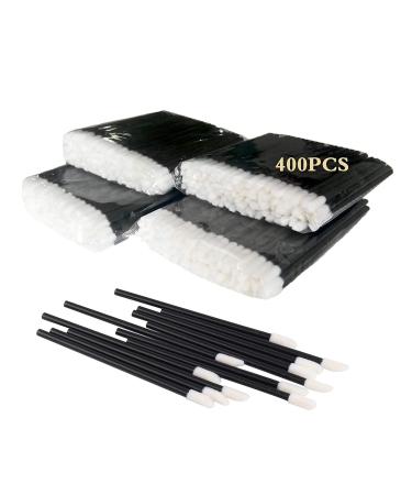 400PCS Disposable Lip Brushes Lip Gloss Applicators Make Up Brush Lipstick Lip Gloss Wands Makeup Applicators Brushes Applicator Tool Makeup Beauty Tool Kits Disposable Lip Brushes Tool Kits Black