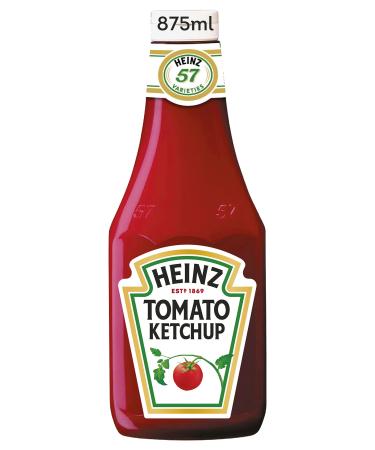Heinz Tomato Ketchup squeeze bottle pack of 4 (4 x 875 ml)