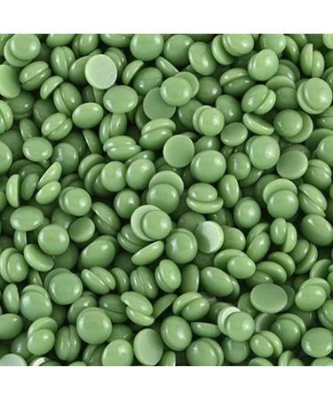 GreenLife 17.6oz/1.10lb/500g Hard Wax Beads Hard Wax Beans Hair Removal Painless Waxing Bean Home wax Kit for Facial Legs Arms Body Bikini Brazilian Pearl Depilatory Hot Waxs for Women and Men (Green tea) - Buy Online on SooperMarket.com