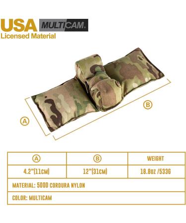OneTigris Shooting Rest Bag - Filled Rear Sandbag for Rifles & Hunting in Multicam - Buy Online on SooperMarket.com