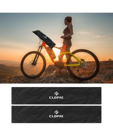 Clopae 2 Pack Lenant Protection Cover for Ebike | Waterproof Dustproof & Dirtproof Handlebar & Frame Protection with Zips & Velcro Fasteners - Ideal for International Shipping - Buy Online on SooperMarket.com