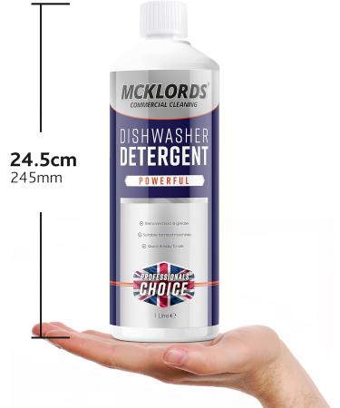 McKLords Dishwasher Detergent 1 Litre - Powerful Cleaning Formula - Buy Online on SooperMarket.com
