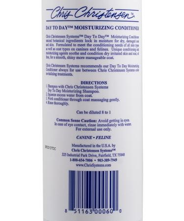 Chris Christensen Day to Day Moisturising Conditioner | Daily Hair Care Essential for All Hair Types | 473ml - International Shipping Available - Buy Online on SooperMarket.com