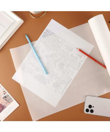 Translucent White Tracing Paper Roll 12 x 55 Yards - Ideal for Drawing, Sewing Patterns, Sketching & Crafts - Buy Online on SooperMarket.com