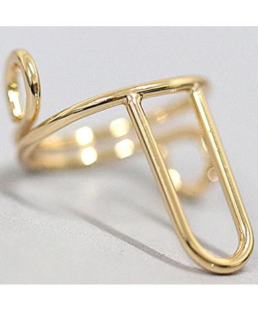 10 Nail Rings Adjustable Detachable Fingernail Rings Reusable Metal Nail Ring Set For False Nail Removable Nail Art Decoration Women Nails Jewelry Fingertip Decorations For Wearing Manicure Nails Gold - Buy Online on SooperMarket.com