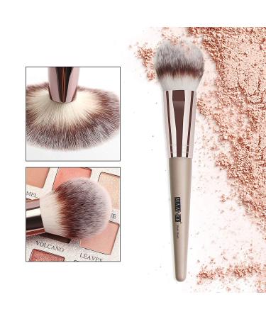 18 Pcs Professional Premium Synthetic Makeup Brush Set - Champagne Gold - Buy Online on SooperMarket.com