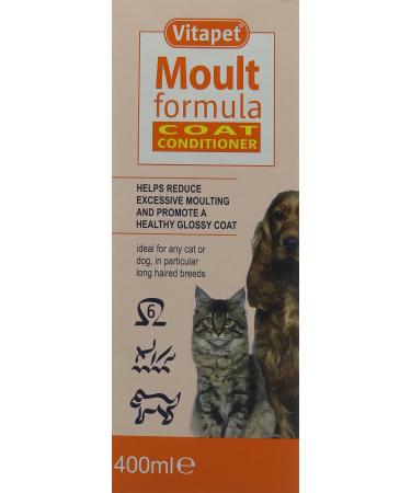 Vitapet Moult Formula for Cat and Dog 400ml 400 ml
