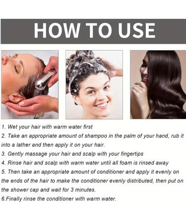 Onion Biotin & Rosemary Shampoo Set | Natural Hair Care for Dry Frizzy Hair - Hair Growth Serum with Moroccan Oil - Buy Online on SooperMarket.com