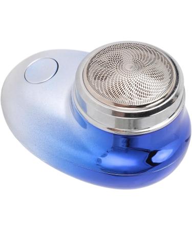 Beard Trimmer for Men Stainless Steel Electric Cordless USB Rechargeable Beard Hair Trimmer Electric Beard Clipper Fine Trimming Portable Beard Trimmer for Travel Use (Gradient Gradient Blue - Buy Online on SooperMarket.com