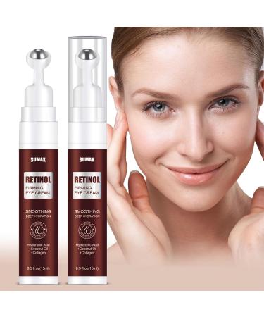 Advanced Retinol Eye Cream with Hyaluronic Acid & Collagen - Reduces Dark Circles Puffiness & Bags | International Shipping - Buy Online on SooperMarket.com