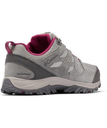 Columbia Redmond III WP Women's Waterproof Hiking Shoes - EU Size 38 - Ti Titanium & Red Onion - Buy Online on SooperMarket.com
