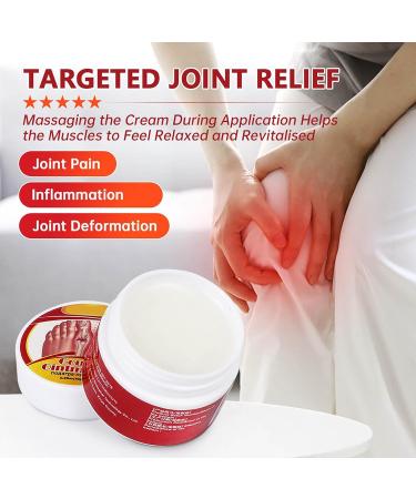 Bunion Pain Relief Cream 10g - Natural & Portable Solution for Back, Neck, Knee, Hand, Wrist, Shoulder, and Feet - Buy Online on SooperMarket.com