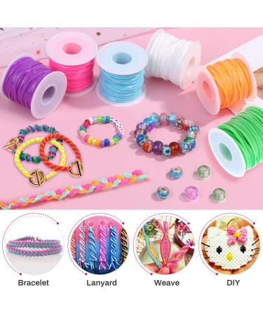 6Pack Plastic Lacing Cord Kit for Bracelets & Keychains in Color A - Buy Online on SooperMarket.com