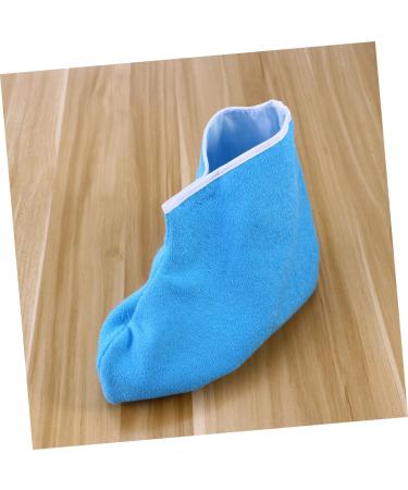 minkissy Gloves Wax Sock Wax Mittens Feet Hand Care Glove Hand Wax Foot Work medium Blue - Buy Online on SooperMarket.com