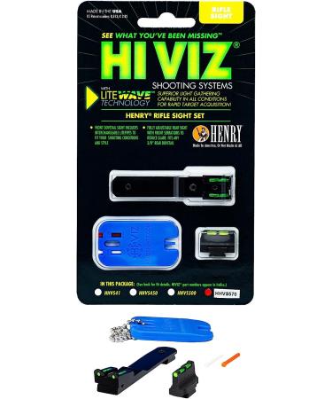 HIVIZ HHVS570 Litewave Front and Rear Sight Combo for Henry Rifle Models - H009CC, H010 CC, H012C, CR, M, MR - Buy Online on SooperMarket.com
