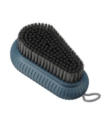 PATIKIL Cleaning Brush PP Bristles ABS Back with Hanging Hole Household Scrubbing for Shoes Sneakers Clothes Blue