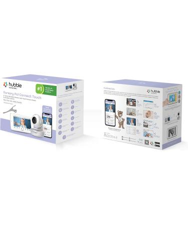 Hubble Connect Touch Twin 5 Video Baby Monitor with Camera and WiFi | Pan-Tilt-Zoom, 2-Way Talk, Smart HD Monitor & App - Buy Online on SooperMarket.com