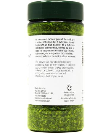 Badia Spices | Dried Kale Flakes | Dehydrated Kale Leaves | Gourmet Seasoning | Nutritious Superfood | Healthy Delicious & Flavourful | Gluten Free | MSG-Free |113g Kale Flakes Seasoning - Buy Online on SooperMarket.com