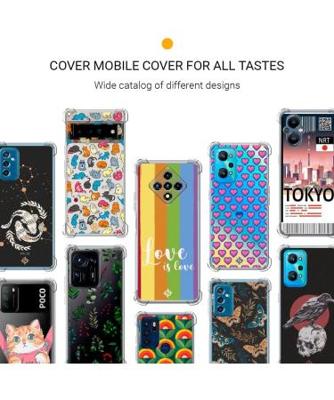 Movilshop Anti-Shock Case for Xiaomi 14 5G Film and Series Film and Popcorn Reinforced Corner Silicone 1.5 mm Thickness Flexible Transparent Bumper Gel TPU - Buy Online on SooperMarket.com