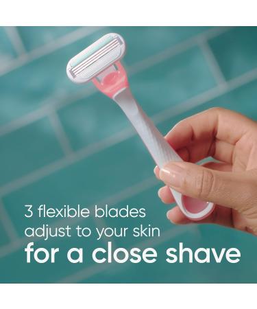 Gillette Venus Sensitive Women's Disposable Razor 3 Count - Buy Online on SooperMarket.com