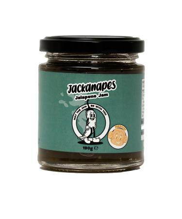 Jalape o Chilli Jam by Jackanapes 190g - Mild Vegan Chilli Condiment Made with Jalape os Apples and Lemons - Made in the UK