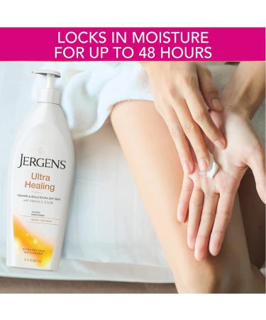 Buy Jergens Ultra Healing Body Moisturizer & SOL Tanning Serum - 21oz Lotion + 1oz Drops | Fast International Shipping - Buy Online on SooperMarket.com