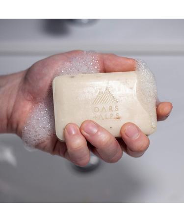 Oars + Alps Bar Soap Hydrating Natural Skin Care with Shea Butter and Jojoba Oil, Vegan, Gluten Free - 6 oz - Buy Online on SooperMarket.com