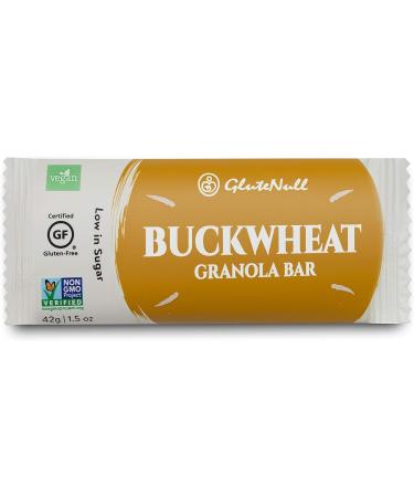 Glutenull Bakery Individually Wrapped Gluten-Free Breakfast Energy Bar Buckwheat Granola 12 Count - Buy Online on SooperMarket.com