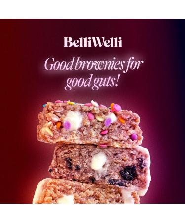 BelliWelli Vegan Gluten-Free Snack Bar Variety (8-Pack) | Low FODMAP Certified, Dairy Free, Gut Friendly with Probiotics | Guilt-Free Dessert for Breakfast | 8 Count - Buy Online on SooperMarket.com
