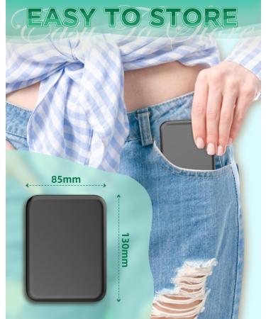 Portable Compact Makeup Mirror with LED Lights - Perfect Handbag Mirror for Travel - Great Gift for Teenage Girls and Women - Buy Online on SooperMarket.com