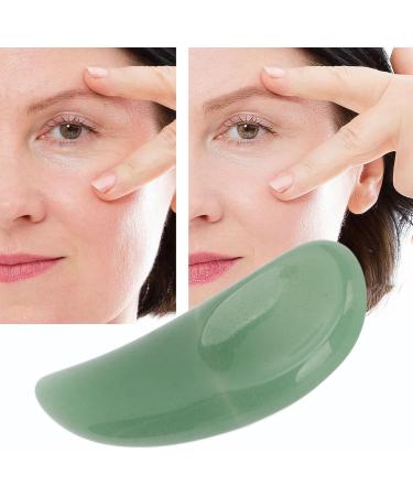 Mini Makeup Mask Spatula Curved Cosmetic Spatula Scoop Mini Gua Sha Jadestone Curved Makeup Eye Cream Cosmetic Spatula (Green) - Buy Online on SooperMarket.com