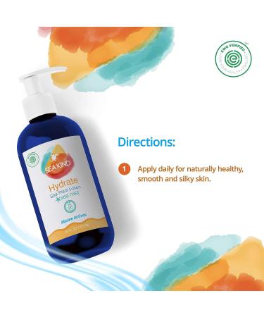 Sea Kind Lavender Hydrate Sea Plant Hand and Body Lotion - 16 Fl Oz | All Natural Non Comedogenic Vegan Moisturizer for Dry, Sensitive Skin - No Parabens | Women and Men - Buy Online on SooperMarket.com