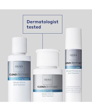 Obagi CLENZIderm M.D. Acne Treatment System | 3-Step 2% Salicylic Acid & 5% Benzoyl Peroxide | International Shipping - Buy Online on SooperMarket.com
