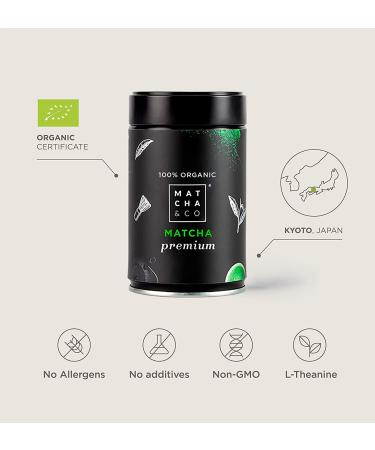 Organic Ceremonial Grade Matcha Green Tea Powder from Japan - 100% Natural Premium Quality (2.82 oz) - Buy Online on SooperMarket.com