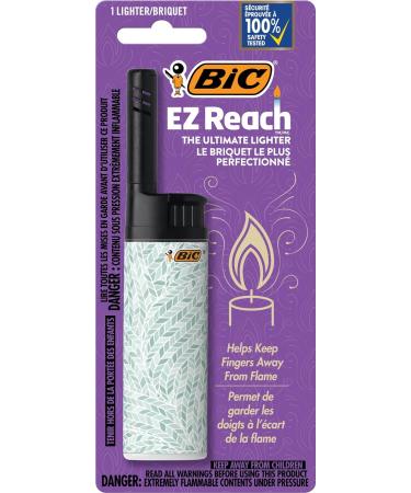 BIC EZ Reach Candle Lighter The Ultimate Lighter with Wand for Candles Home Decor Designs 12-Pack Of 1-Count Lighters - Buy Online on SooperMarket.com