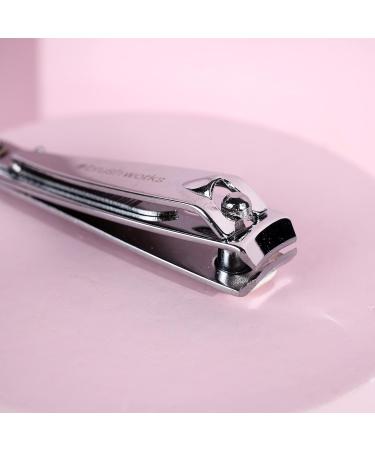 Brushworks Nail Clipper - Precision Stainless Steel Nail Trimmer - Buy Online on SooperMarket.com