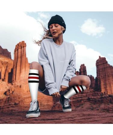 Compression Socks (6 Pairs) for Women and Men - Running, Sports, Pregnancy - Assorted - Large-X-Large - Buy Online on SooperMarket.com