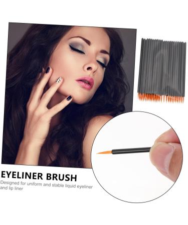 HAPINARY 200 Pcs Disposable Eyeliner Brush Eyeliner Blending Brush Cosmetic Eye Wands Gel Eyeliner Makeup Eye - Buy Online on SooperMarket.com