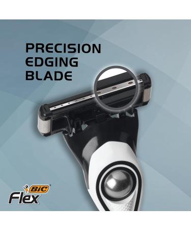 Bic Flex 5 Hybrid Razor - 1 Handle & 3 Cartridges | International Shipping Available - Pack of 3 - Buy Online on SooperMarket.com
