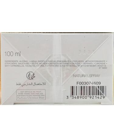 Forever And Ever Dior By Christian Dior Edt Spray 3.4 oz for women Floral Fresh 3.4 Ounce - Buy Online on SooperMarket.com